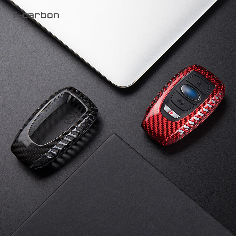 Subaru Carbon Fiber Key Fob Case (Model A) - T-Carbon Official