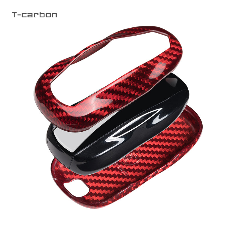 Tesla Carbon Fiber Key Fob Case (Model A) - T-Carbon Official