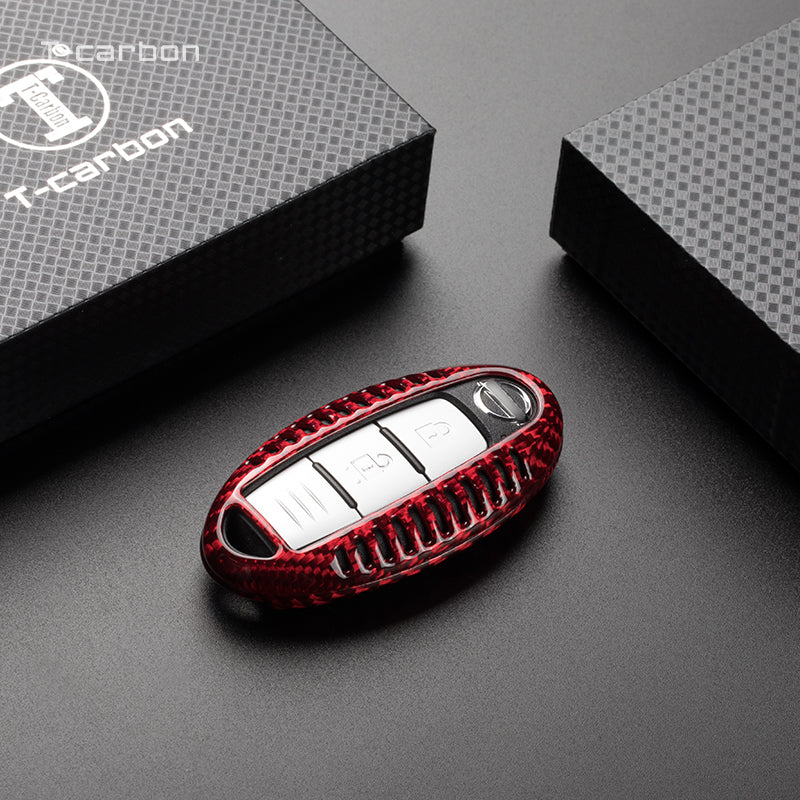 Nissan Carbon Fiber Key Fob Case (Model A) - T-Carbon Official