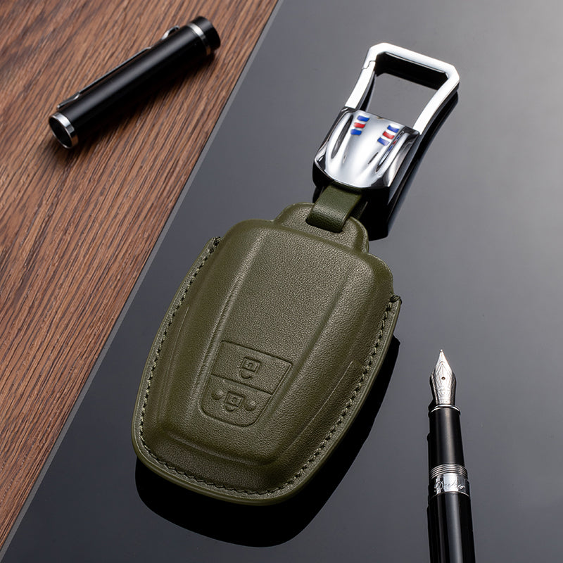 Leather Key Fob Cover for Toyota (Model D) - T-Carbon Official Store