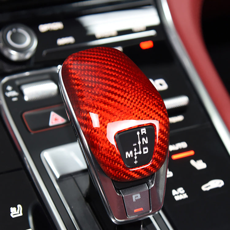 Carbon Fiber Gear Selector Cover for Porsche (Model E)