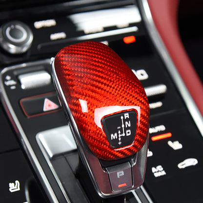 Carbon Fiber Gear Selector Cover for Porsche (Model E)