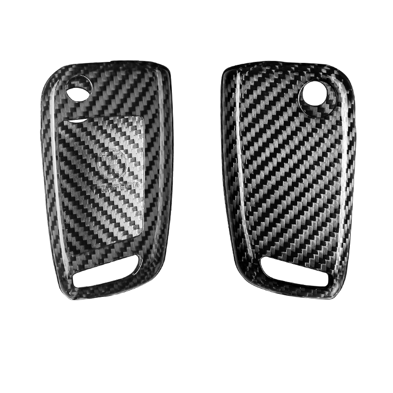 T-Carbon for Volkswagen Carbon Fiber Key Fob Case (Model G)