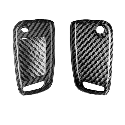 T-Carbon for Volkswagen Carbon Fiber Key Fob Case (Model G)