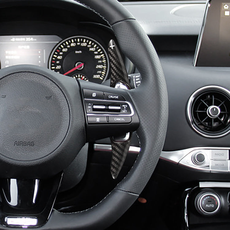 T-Carbon for Kia Carbon Fiber Paddle Shifters (Model A: 2018-2020)