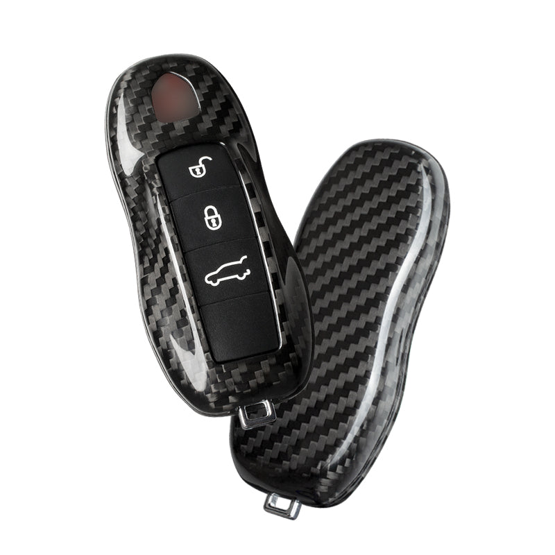 T-Carbon for Porsche Carbon Fiber Key Fob Case (Model A) - T-Carbon Official Store