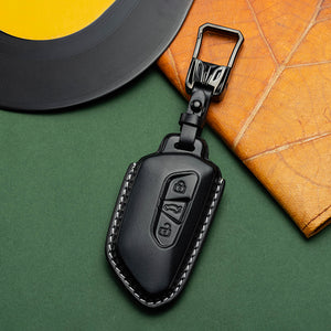 Mazda Veg Tan Leather Key Fob Cover (Type B) – T-Carbon Official Store