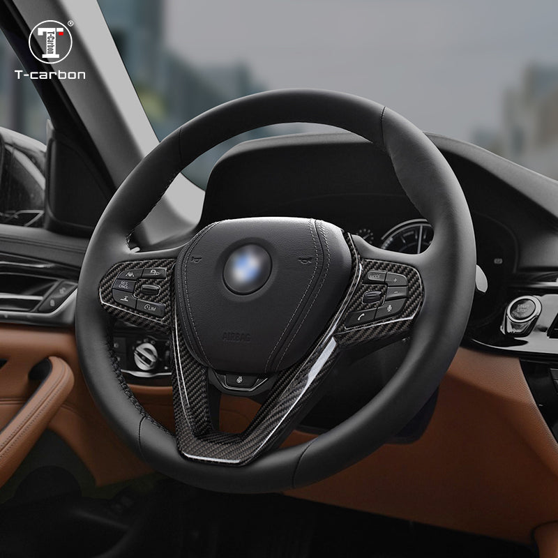 T-Carbon for BMW Carbon Fiber Steering Wheel Cover (Model C: 2018-2021) - T-Carbon Official Store
