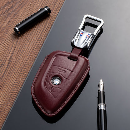 Leather Key Fob Cover for BMW (Model B) - T-Carbon Official Store