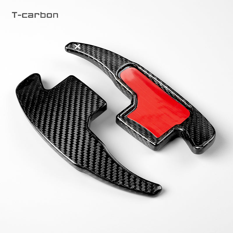T-Carbon for Ford Mustang Carbon Fiber Paddle Shifters (Model B: 2015-2017) - T-Carbon Official Store