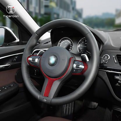 T-Carbon for BMW Carbon Fiber Steering Wheel Cover (Model B: 2016-2018) - T-Carbon Official Store