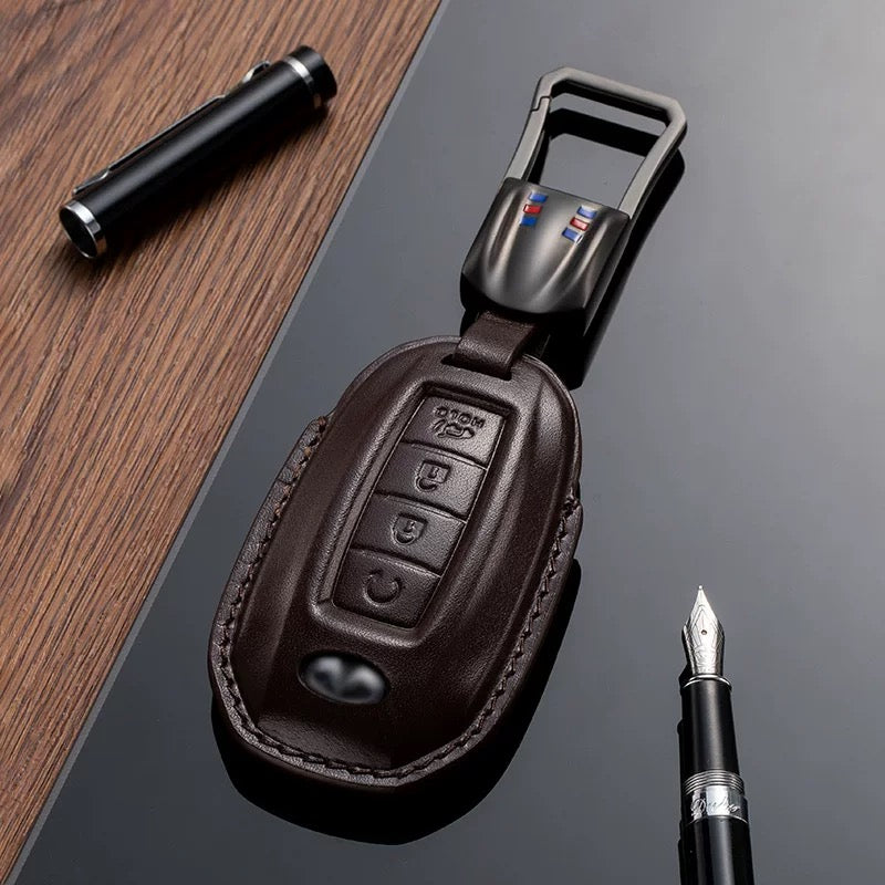 Leather Key Fob Cover for Infiniti (Model A) - T-Carbon Official Store