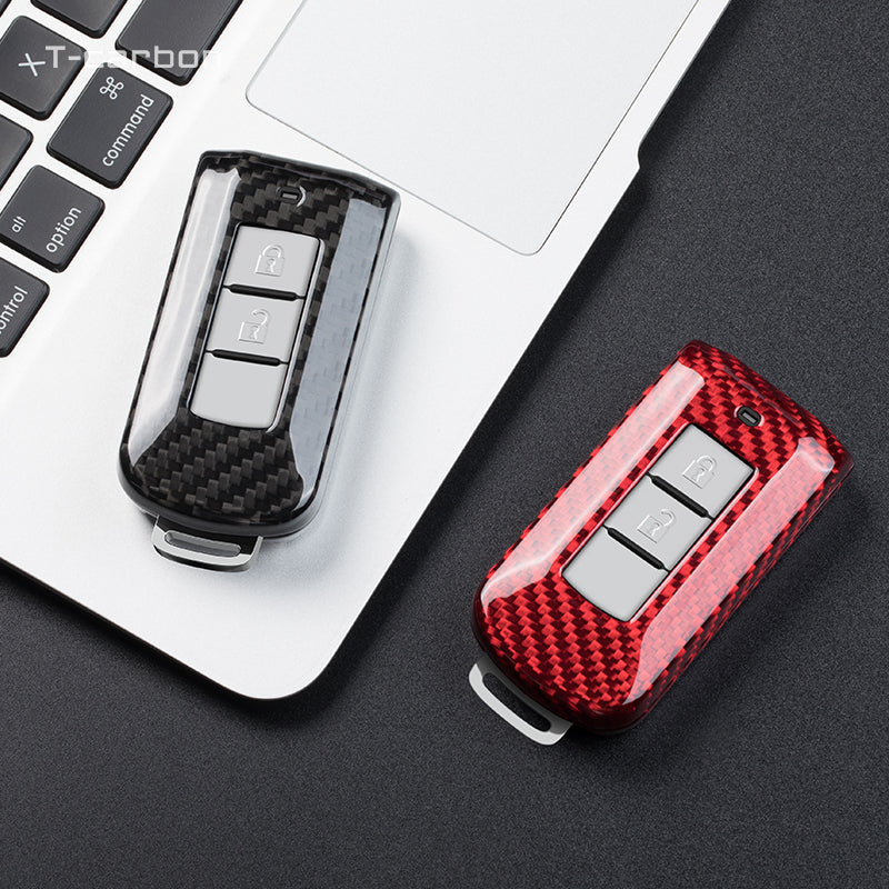 Mitsubishi Carbon Fiber Key Fob Case (Model A) - T-Carbon Official