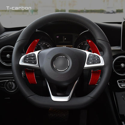 T-Carbon for Mercedes Benz Carbon Fiber Paddle Shifters (Model B: 2015 onwards) - T-Carbon Official Store