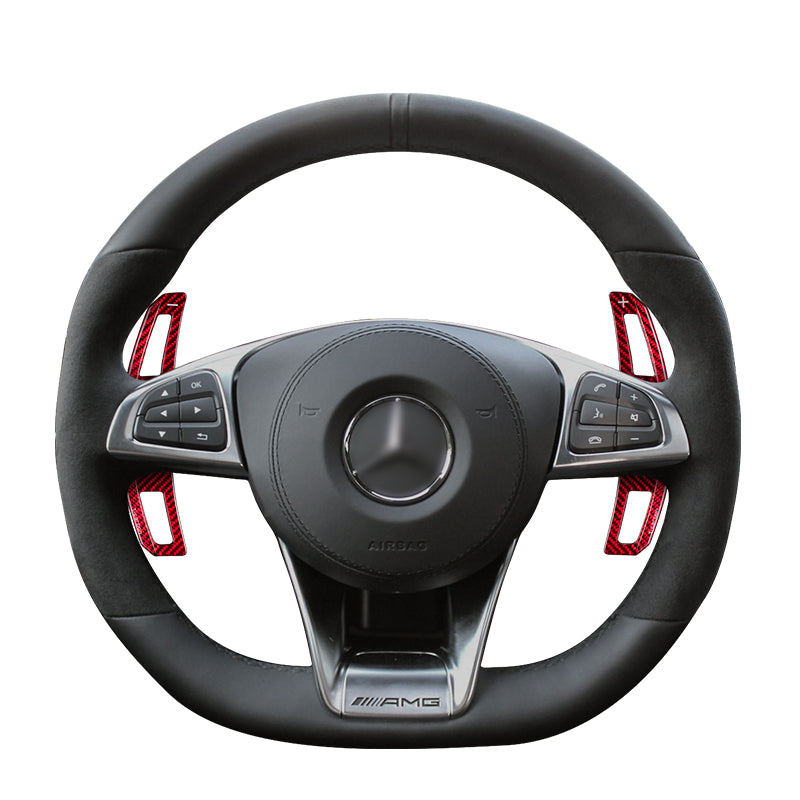 T-Carbon for Mercedes Benz AMG Carbon Fiber Paddle Shifters Replacement (Model A: 2015-2019) - T-Carbon Official Store