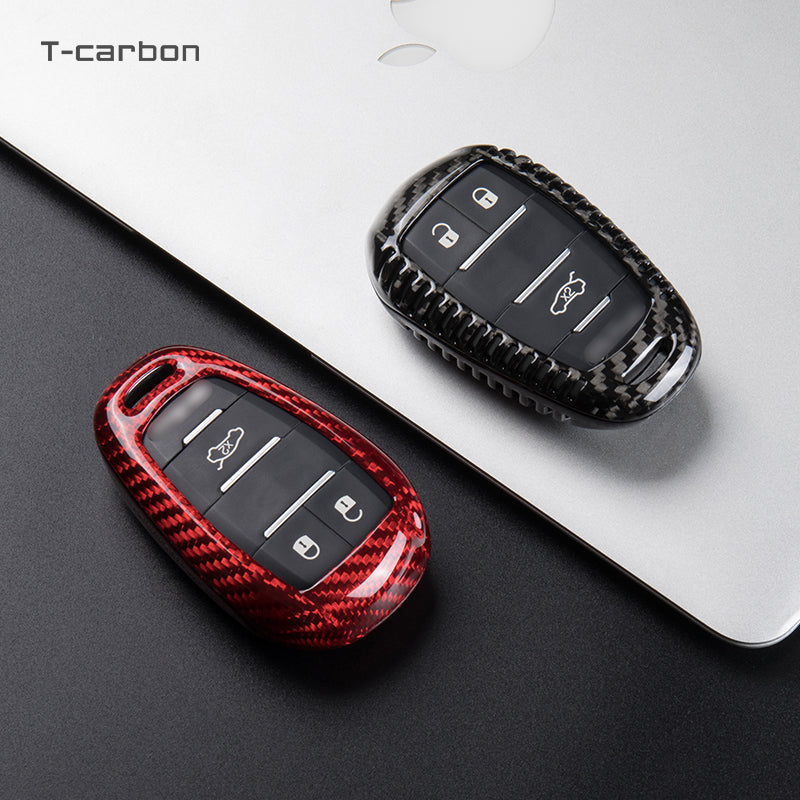 T-Carbon for Alfa Romeo Carbon Fiber Key Fob Case (Model A) - T-Carbon Official Store