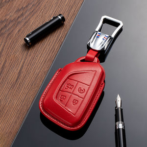 Open image in slideshow, Cadillac Leather Key Fob Cover (Model D)
