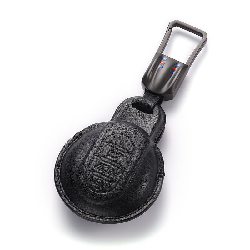 Leather Key Fob Cover for Mini (Model A) - T-Carbon Official Store