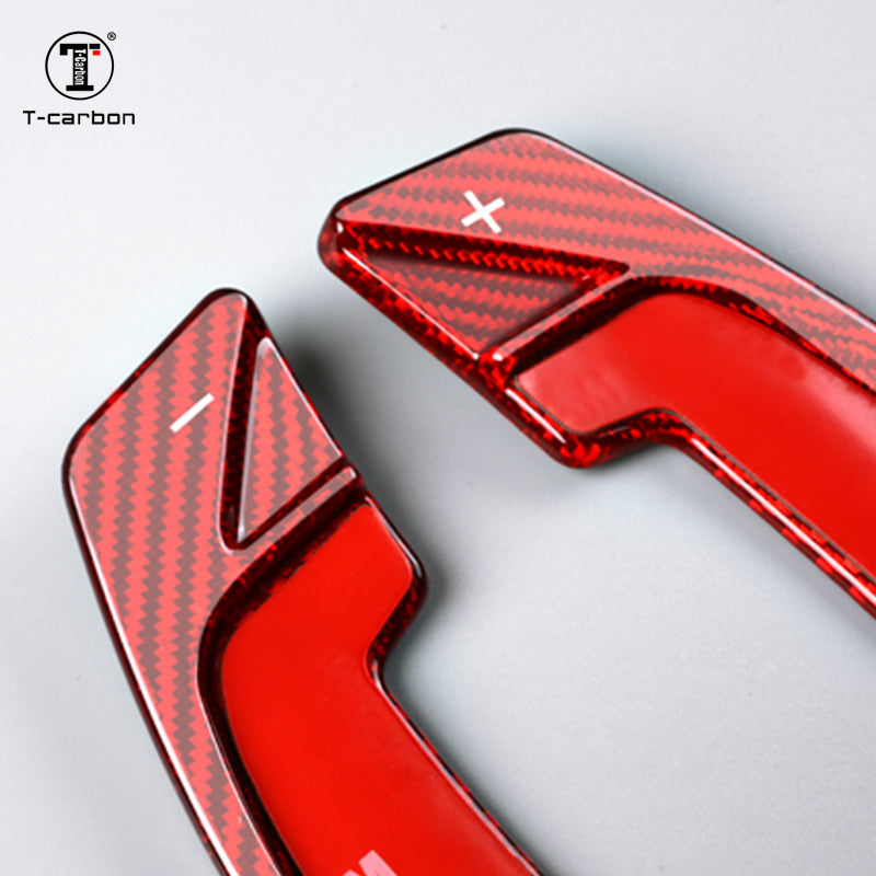 T-Carbon for Land Rover Range Rover Carbon Fiber Paddle Shifters (Model B: 2021-2022)