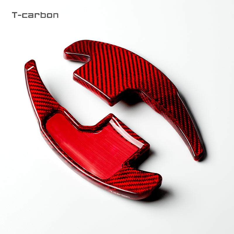 T-Carbon for Ford Mustang Carbon Fiber Paddle Shifters (Model B: 2015-2017) - T-Carbon Official Store