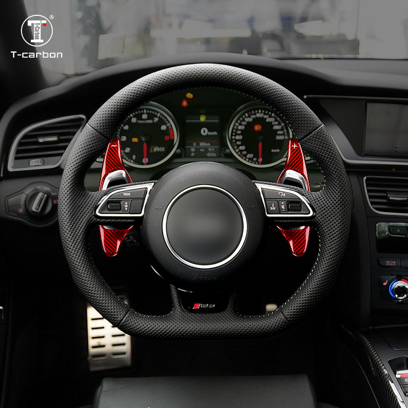 T-Carbon for Audi Carbon Fiber Paddle Shifters (Model C: 2014-2017) - T-Carbon Official Store