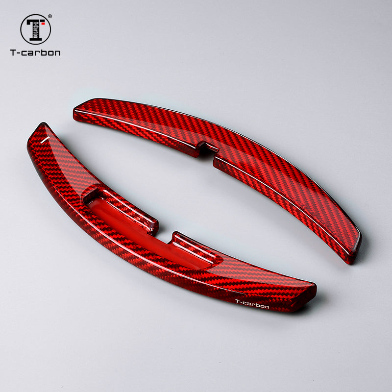 T-Carbon for Porsche Carbon Fiber Paddle Shifters (Model D: 2021 onwards)