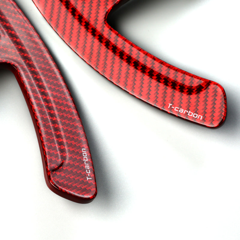 T-Carbon for Porsche Carbon Fiber Paddle Shifters Replacement (Model A: 2021 Onwards)