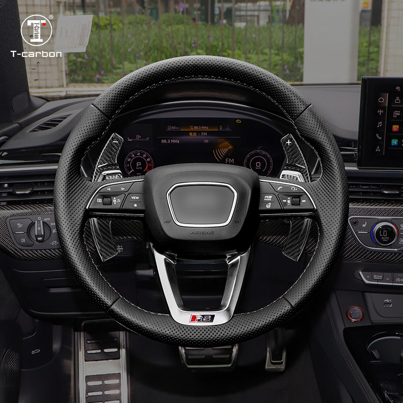 T-Carbon for Audi Carbon Fiber Paddle Shifters (Model G: 2021) - T-Carbon Official Store