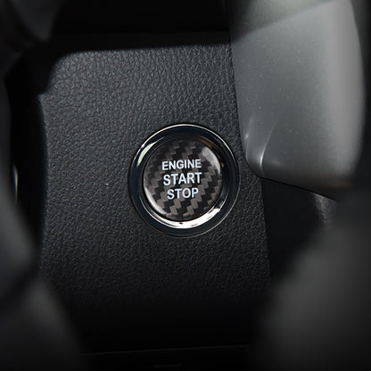 Carbon Fiber Start Stop Button for Toyota (Model A)