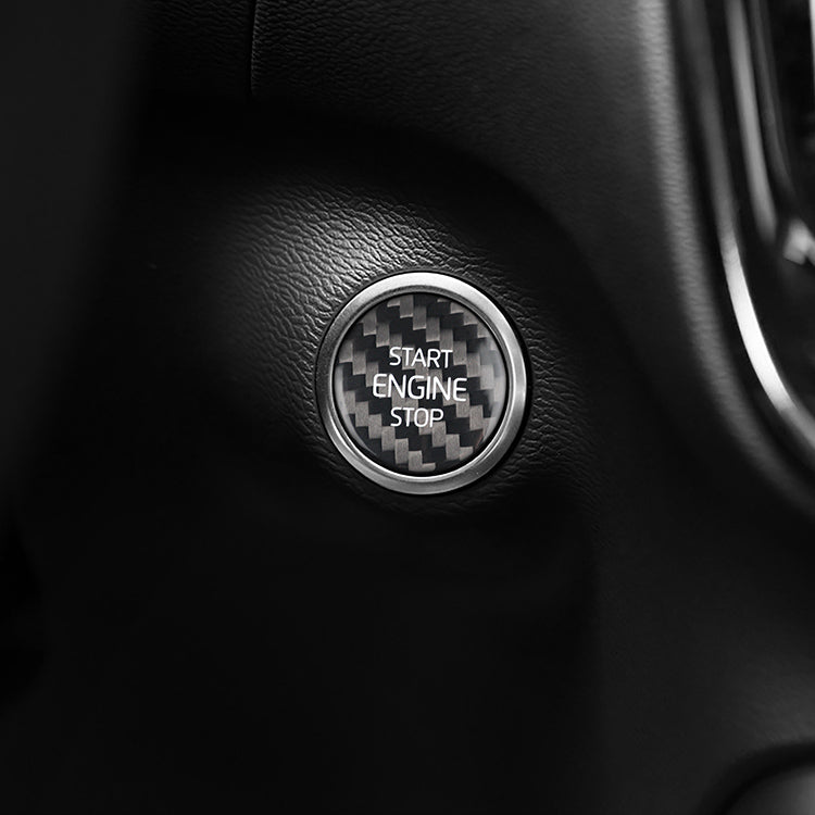 Volvo Carbon Fiber Start Stop Button (Model B)