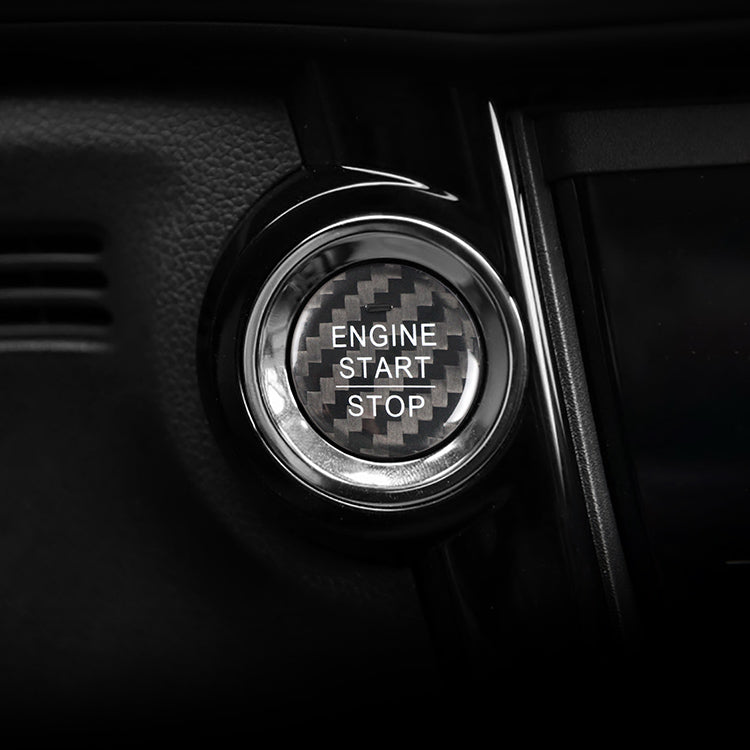 Carbon Fiber Start Stop Button for Honda (Model B)