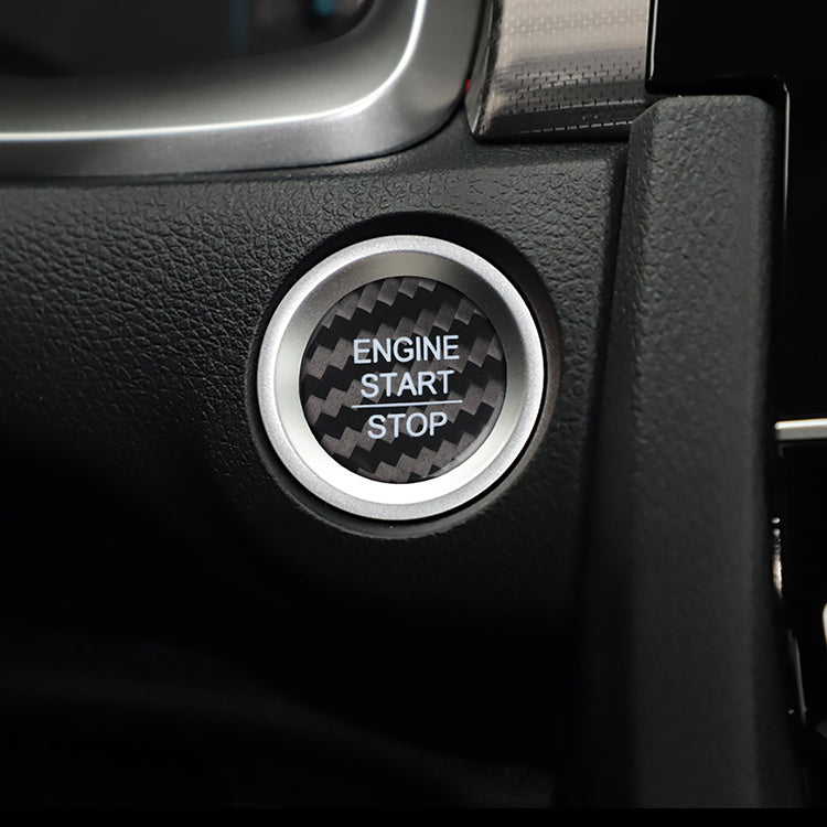 Honda Carbon Fiber Start Stop Button (Model C)