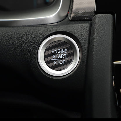 Carbon Fiber Start Stop Button for Honda (Model C)