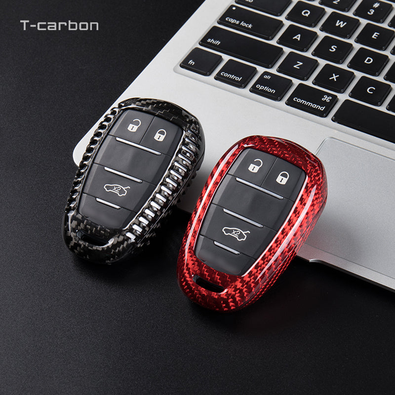 T-Carbon for Alfa Romeo Carbon Fiber Key Fob Case (Model A) - T-Carbon Official Store