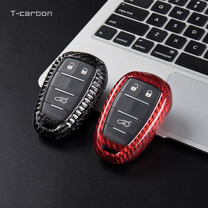 T-Carbon for Alfa Romeo Carbon Fiber Key Fob Case (Model A) - T-Carbon Official Store