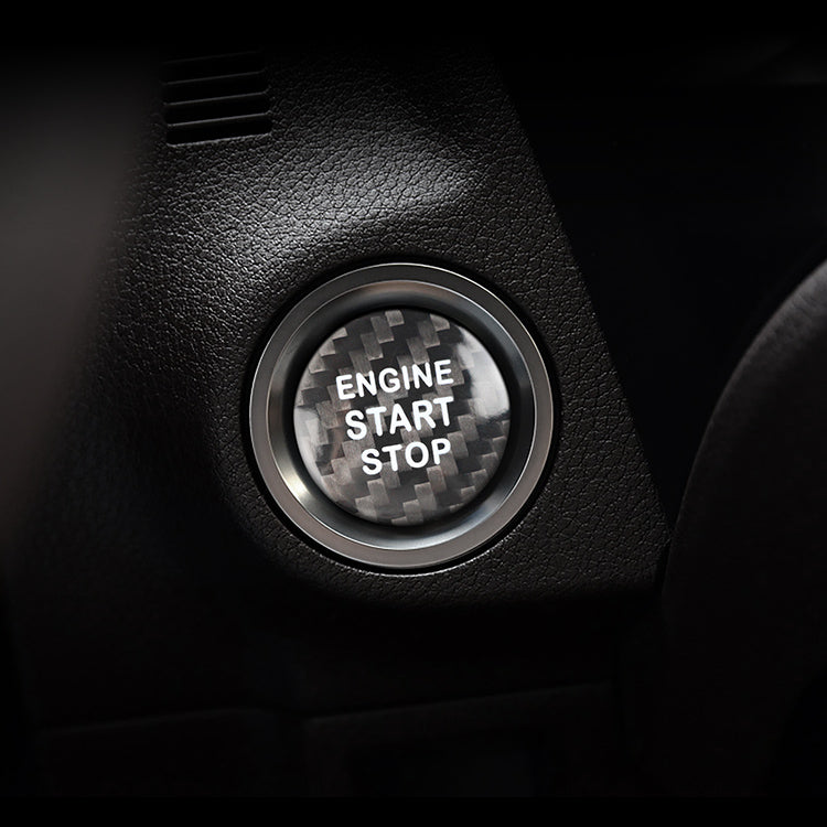 Carbon Fiber Start Stop Button for Lexus (Model B)