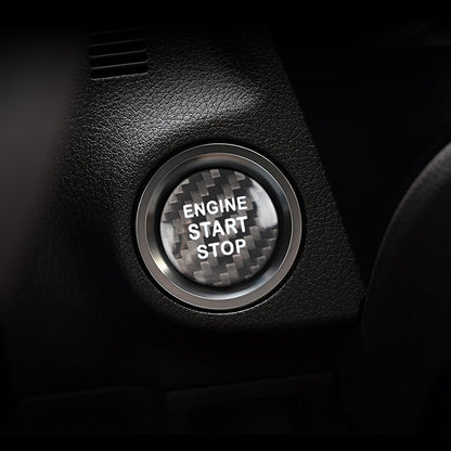 Carbon Fiber Start Stop Button for Lexus (Model B)