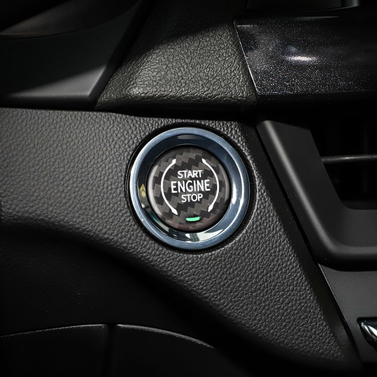 Chevrolet Carbon Fiber Start Stop Button (Model D)