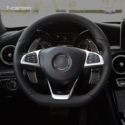 T-Carbon for Mercedes Benz Carbon Fiber Paddle Shifters (Model B: 2015 onwards) - T-Carbon Official Store