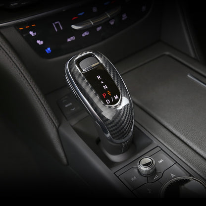 Carbon Fiber Gear Selector Cover for Cadillac (Model A)