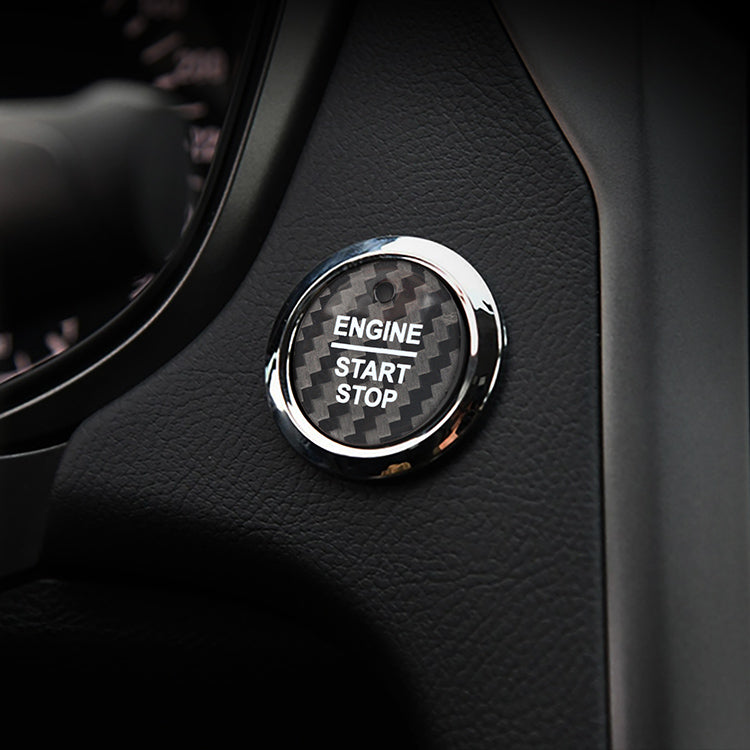 Ford Carbon Fiber Start Stop Button (Model B)