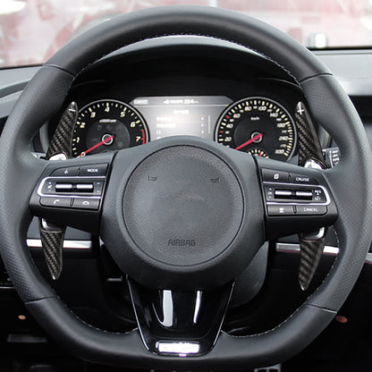 T-Carbon for Kia Carbon Fiber Paddle Shifters (Model A: 2018-2020)