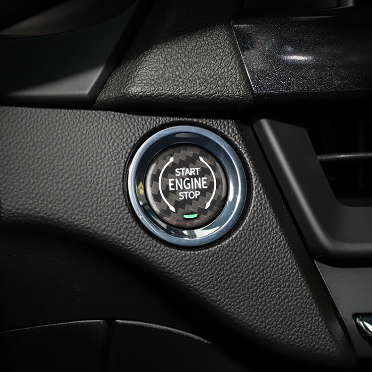 Carbon Fiber Start Stop Button for Buick (Model B)