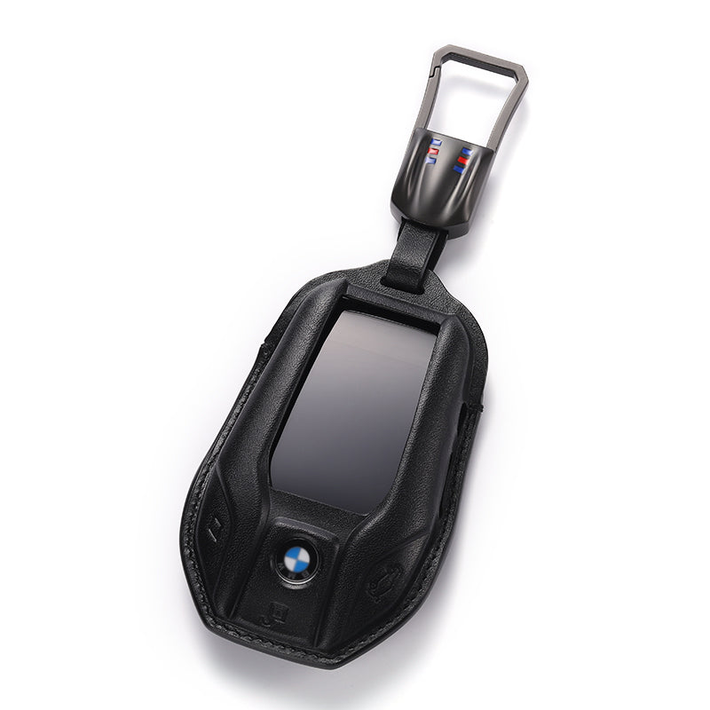 Leather Key Fob Cover for BMW (Model C) - T-Carbon Official Store