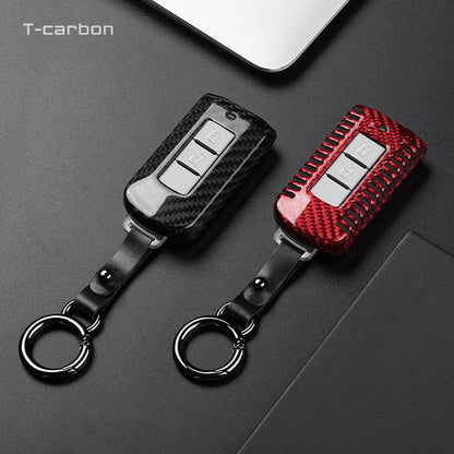 Mitsubishi Carbon Fiber Key Fob Case (Model A) - T-Carbon Official