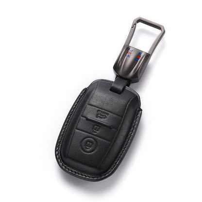 Leather Key Fob Cover for Kia (Model A) - T-Carbon Official Store