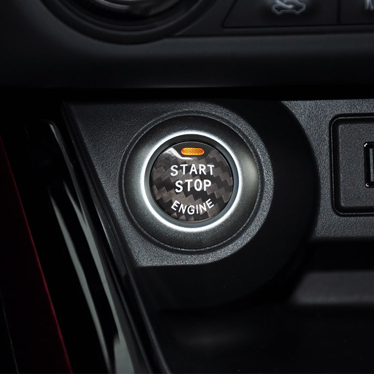 Carbon Fiber Start Stop Button for Nissan (Model B)