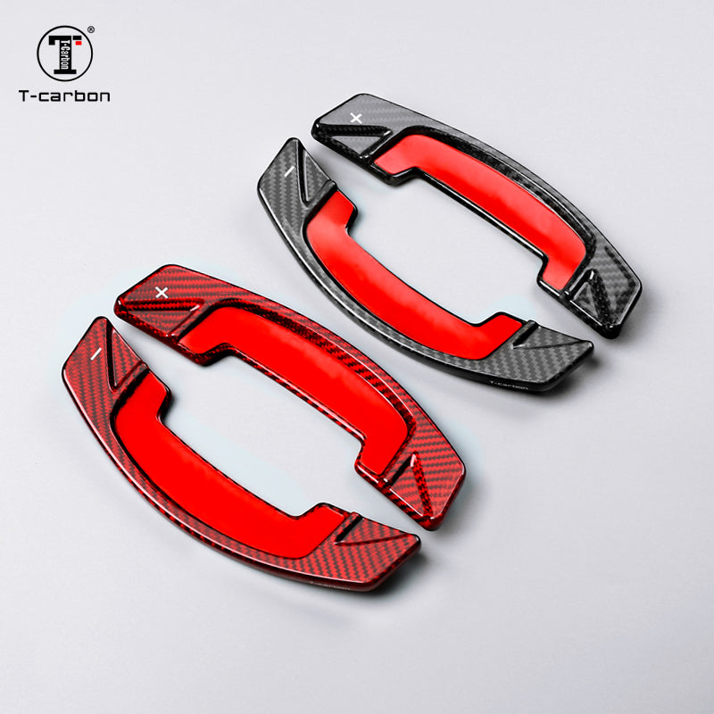T-Carbon for Land Rover Range Rover Carbon Fiber Paddle Shifters (Model B: 2021-2022)