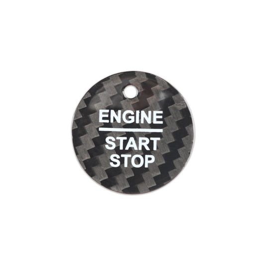 Carbon Fiber Start Stop Button for Ford (Model B)