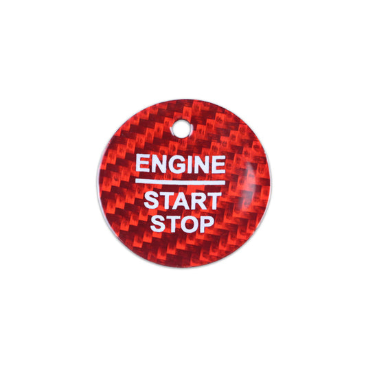 Carbon Fiber Start Stop Button for Ford (Model B)